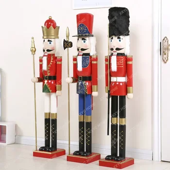 120 см, кукольный солдатик-щелкунчик, украшение для скандинавского дома, украшение для кафе в отеле, подарок, аксессуары для украшения дома