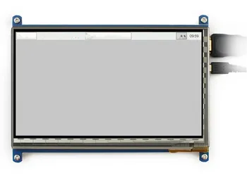 7-дюймовый HDMI LCD (B) 7-дюймовый ЖК-емкостный сенсорный экран HDMI для компьютера raspberry pi 3 B типа BB BLACK 7-дюймовый HDMI LCD (B)