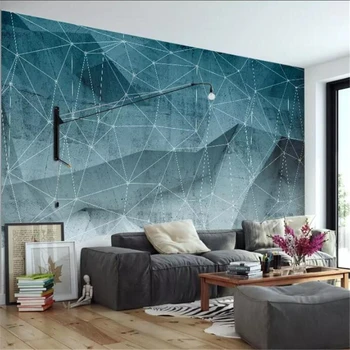beibehang Пользовательские обои 3d фотообои абстрактный геометрический художественный фон украшение стен живопись обои для гостиной настенная роспись