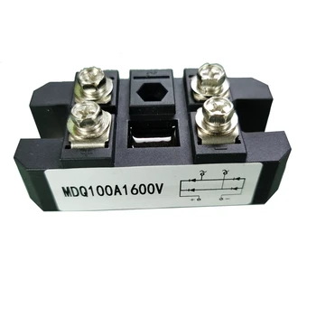 MDQ 100A-1600V Черный однофазный диодный мостовой выпрямитель 100A Amp высокой мощности 1600 В