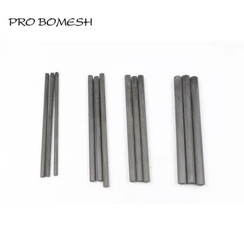 Pro Bomesh 4 шт./упак. 128 мм 9 мм 7 мм 6 мм 4 мм Нешлифованная Твердоуглеродистая Трубка Spogit Удочка DIY Rod Building Component Repair