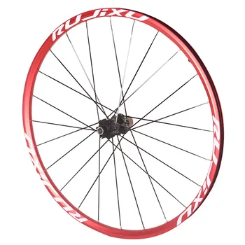 RUJIXU/ Лидер продаж, комплект колес для горного велосипеда, трубка из углеродного волокна спереди, две задние, четыре peilin, ступица с шестью отверстиями в центре, крепление