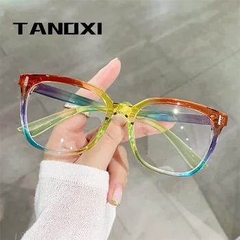 TANOXI New Anti Blue Light Очки В Оправе Для Мужчин Женщин Многоцветные Оптические Очки Компьютерные Синие Блокирующие Очки