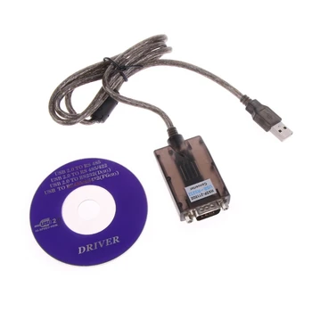 Y1UB USB2.0 к RS-232 DB9 Контактный разъем COM последовательный порт USB к RS232 адаптер конвертер