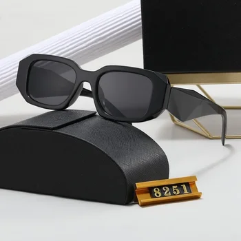 Бренд Pra17 Роскошные Дизайнерские Женские Солнцезащитные очки Runway Маленькие Стильные Квадратные Женские Очки в стиле ретро UV400