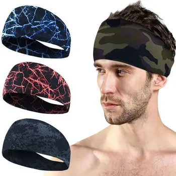 Впитывающая Велосипедная повязка на голову для йоги, новые 10 стилей, повседневные мужские спортивные повязки на голову, спортивные повязки для мужчин и женщин