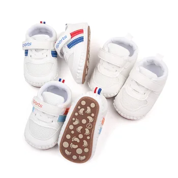 Детская обувь для ходьбы на мягкой подошве B3-6-12 месяцев, детская обувь из дышащей сетки