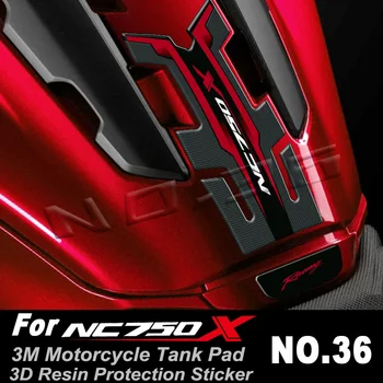 Для Honda NC750X NC 750X 2016-20 3D Защитная накладка топливного бака мотоцикла, наклейка, аксессуары для газовой крышки, водонепроницаемая