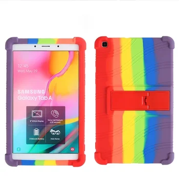 Для Samsung Galaxy Tab A 8.0 (2019) SM-T295 SM-T290 чехол 8-дюймовый Безопасный Противоударный Силиконовый Чехол Для планшета Защитный рукав