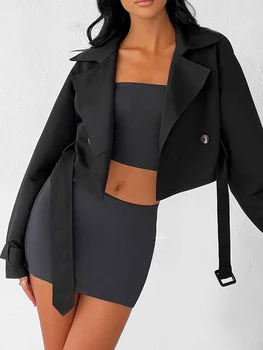 Женская куртка-бомбер, весенние повседневные короткие куртки, легкая куртка на молнии, пальто, ветровка, осенняя куртка, верхняя одежда