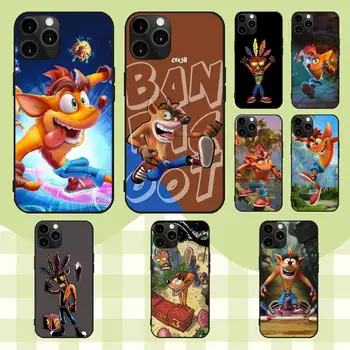 Игровой чехол Crash Bandicoot для телефона iPhone 11 12 13 14 Mini 6 7 8 plus X XS XR PRO MAX Shell
