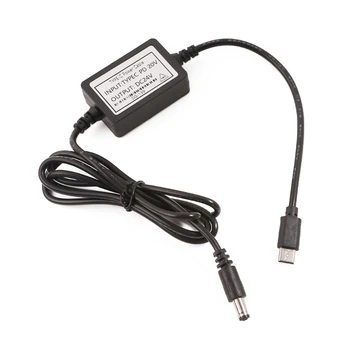 Кабель питания USB TypeC PD с преобразователем 20 В 24 В для камер, динамиков, светодиодных ламп