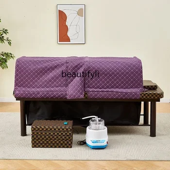 Китайская медицина фумигация Современная кровать для здоровья Домашний салон красоты Кровать для физиотерапии с пропариванием пота