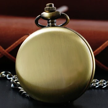 Коллекция винтажных карманных часов Roman Digital All Hunter Минимализм Ожерелье с цепочкой Мужские Женские кварцевые карманные часы с брелоком