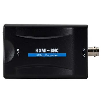 Конвертер видео аудио HDMI в BNC, совместимый с адаптером PAL / NTSC с USB-шнуром питания