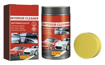 Крем для восстановления интерьера автомобиля, воск для чистки деталей интерьера автомобиля, средство для мытья приборной панели, не содержащее воды, сильный очищающий крем