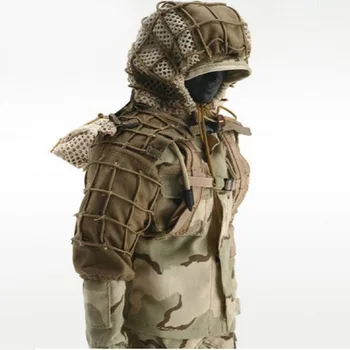 Новая тактическая тренировочная охотничья одежда CS с пряжей, Маскировочная сетка для снайпера, Маскировочные костюмы, Комплекты куртки для стрельбы на открытом воздухе