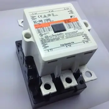 Один контактор переменного тока FUJI SC-N6 (125) 110 В переменного тока SCN6 ускоренной доставки, новый в коробке