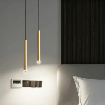 Подвесной светильник Nordic GOLD LED для ресторана 50 см, Домашняя кухня, Островная столовая, гостиная, бар, кафе, подвесной светильник