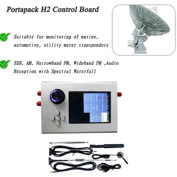 Приемопередатчик ABGZ-SDR для Hackrf One Portapack H2 + 3,2-дюймовый TFT-экран 240X320 + 5Xantenna + USB-кабель 1 МГц-6 ГГц Радио