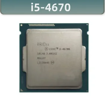 процессор i5 4670K 3,40 ГГц 6M 84W 22nm LGA1150 i5-4670K четырехъядерный настольный процессор