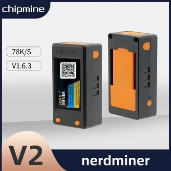 Прошивка Nerdminer v2 1.6.3 Оригинальная плата T-display S3 С хэшрейтом 78K / S BTC Lottery Solo Miner Nerd Miner