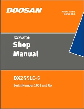 Руководство по ремонту Daios Doosan 2018, техническое обслуживание и схемы подключения для всего производства Doosan PDF