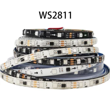 Светодиодные ленты WS2811 5050SMD RGBIC Dream color lighting с индивидуальным адресом 30/48/60 светодиодов/м Лента IP30 /65 /67 DC12V