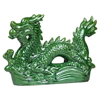 Скульптура Дракона Китайская Скульптура Дракона Статуя Китайского Талисмана Настольная Фигурка Дракона Декор