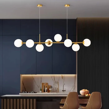Современная столовая lamparas decoracion hogar moderno умные подвесные светильники украшение салона Люстрами для столовой