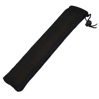 Сумка для нунчаков, универсальная прочная черная сумка на шнурке, сумка для хранения светящихся деревянных нунчаков из алюминиевого сплава и нержавеющей стали