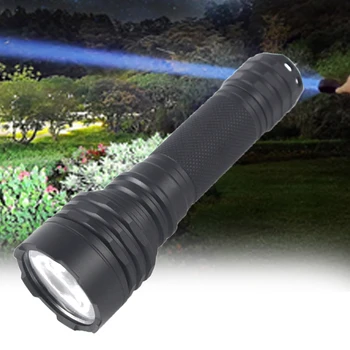 Супер яркий светодиодный водонепроницаемый фонарик C9 с дальностью освещения 1000 м Факел Прожектор от батареи 18650 для кемпинга Охоты