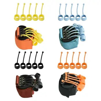 Укрепитель для пальцев Гибкая силиконовая подставка для пальцев, тренажер для разгибания рук для спортсменов, теннисистов, женщин, мужчин