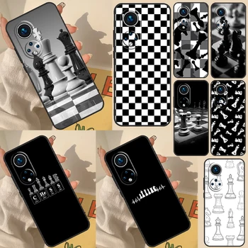 Шахматный Чехол Для Huawei Honor X8a X8 X7 X9a 50 70 90 Magic5 Lite P40 P20 P30 P60 Pro P Smart Cover
